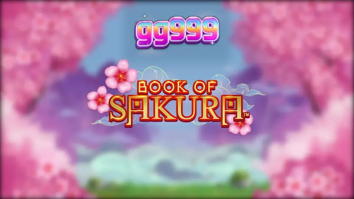 Pemandangan indah bunga sakura dan prajurit wanita dalam slot Book of Sakura